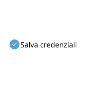 Icona Salva Credenziali