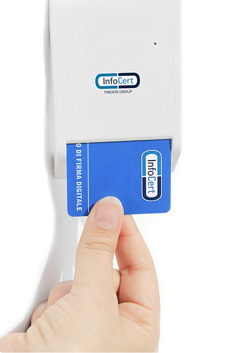 Lettura carte con Smart Card InfoCert