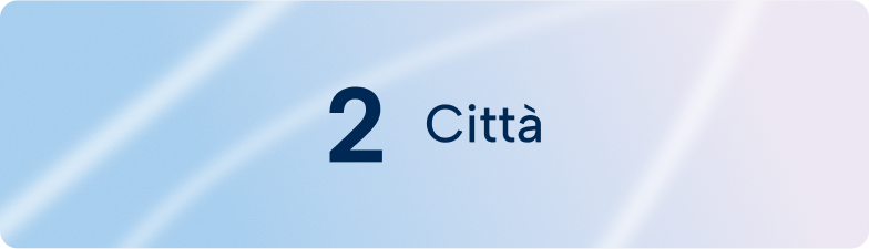 2 città