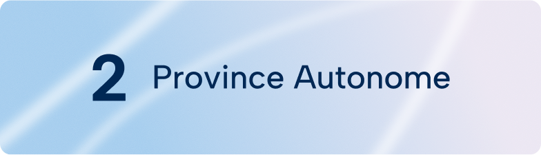 2 province autonome