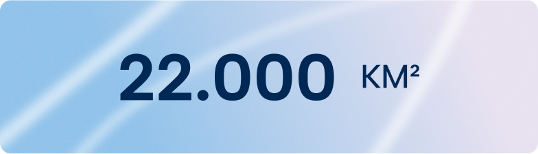 22.000 chilometri quadrati